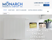 Tablet Screenshot of monarchcovers.com